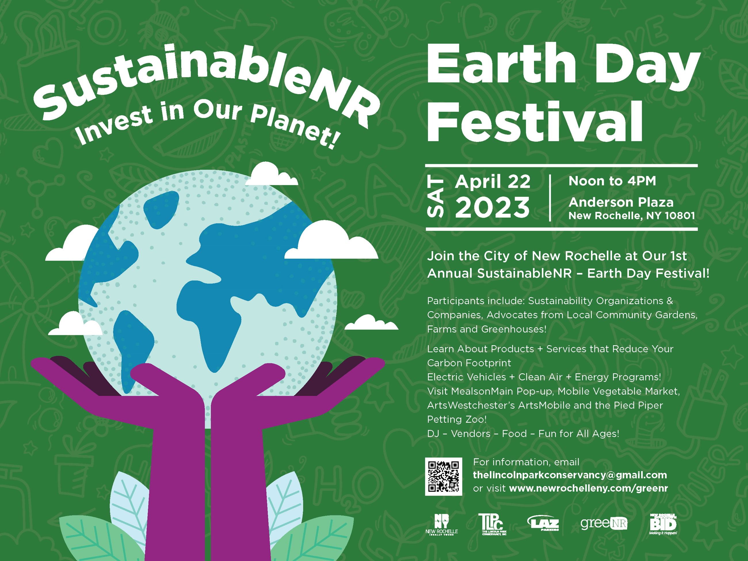 SustainableNR Earth Day Festival New Rochelle Public Library